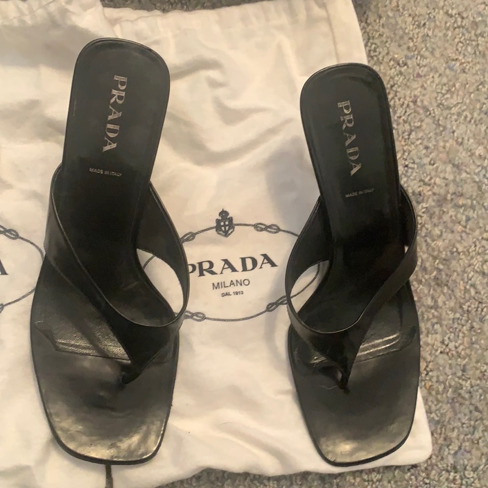 Prada heels, used